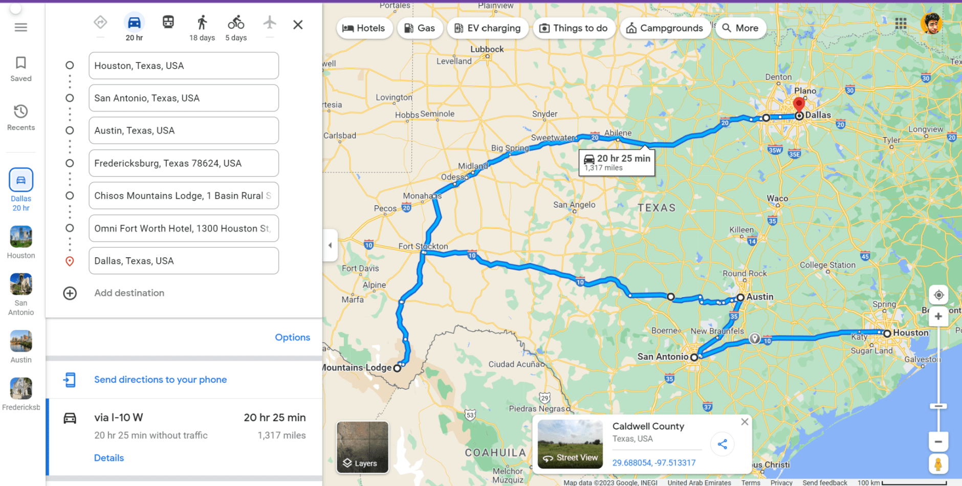 Perfect Texas Road Trip Itinerary Texas Road Trip Map Travel With